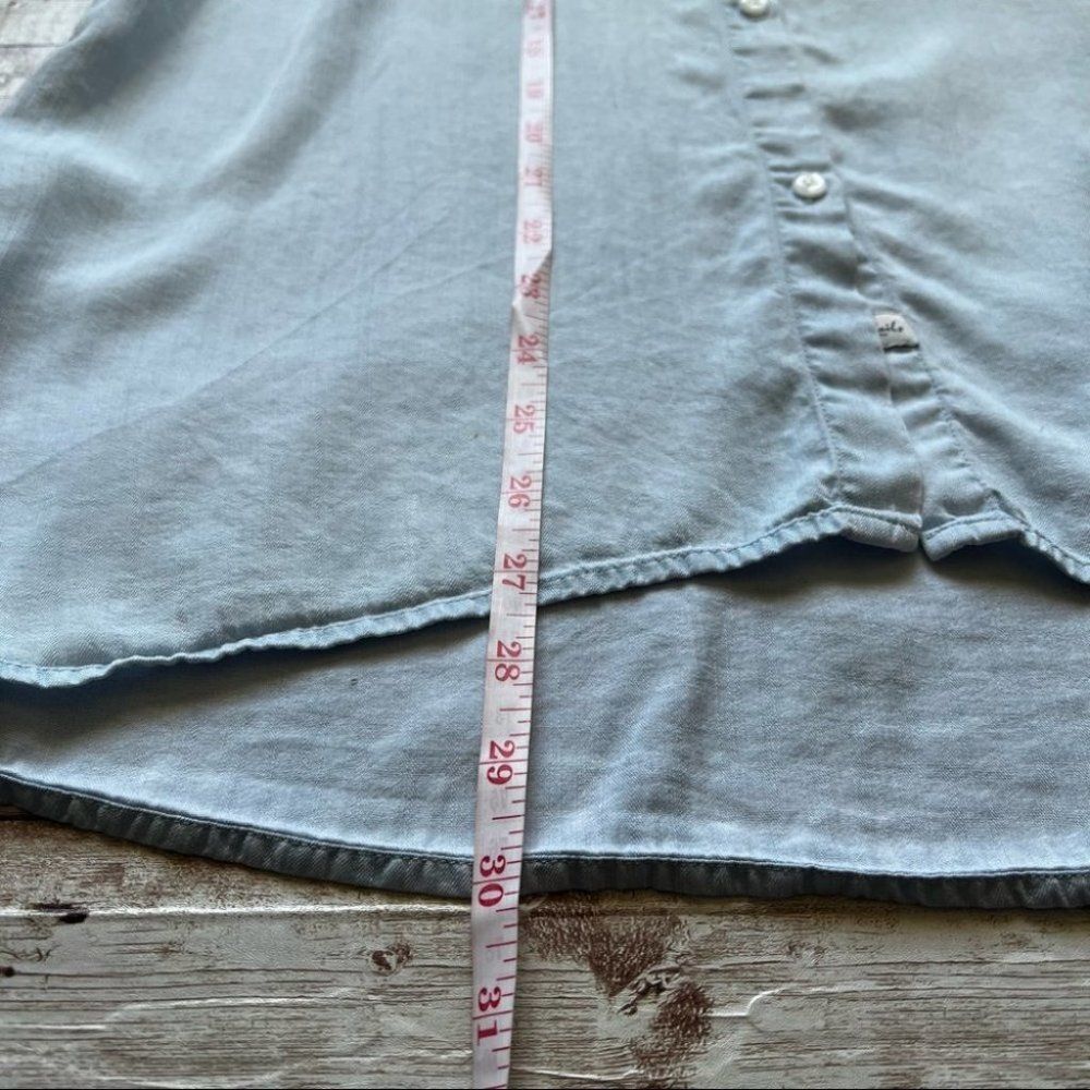 Rails Lana Light Vintage Wash Chambray Open Shoul… - image 8